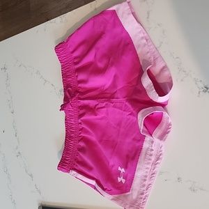 Youth girls under armour shorts